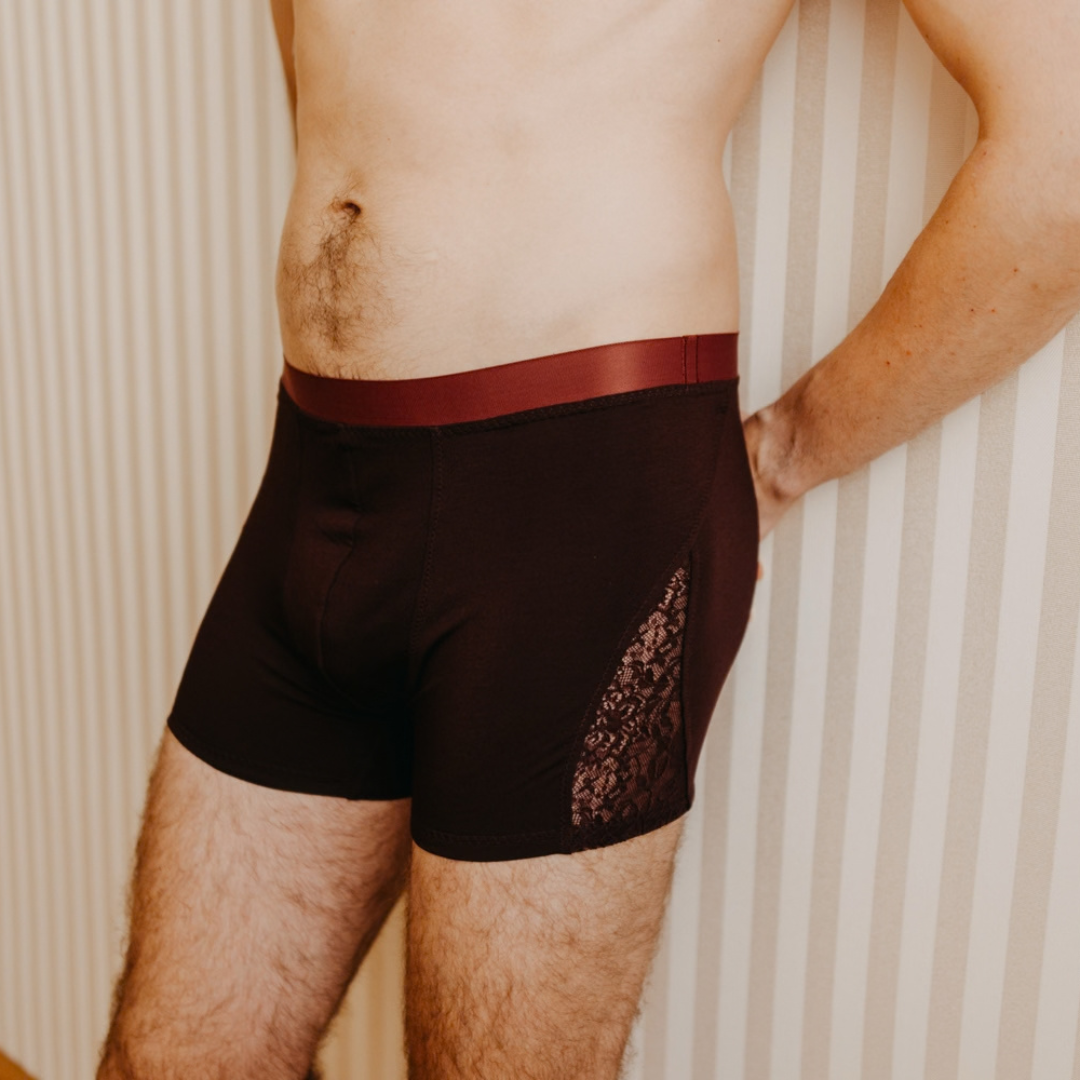 Boxershort Kassian - Aubergine