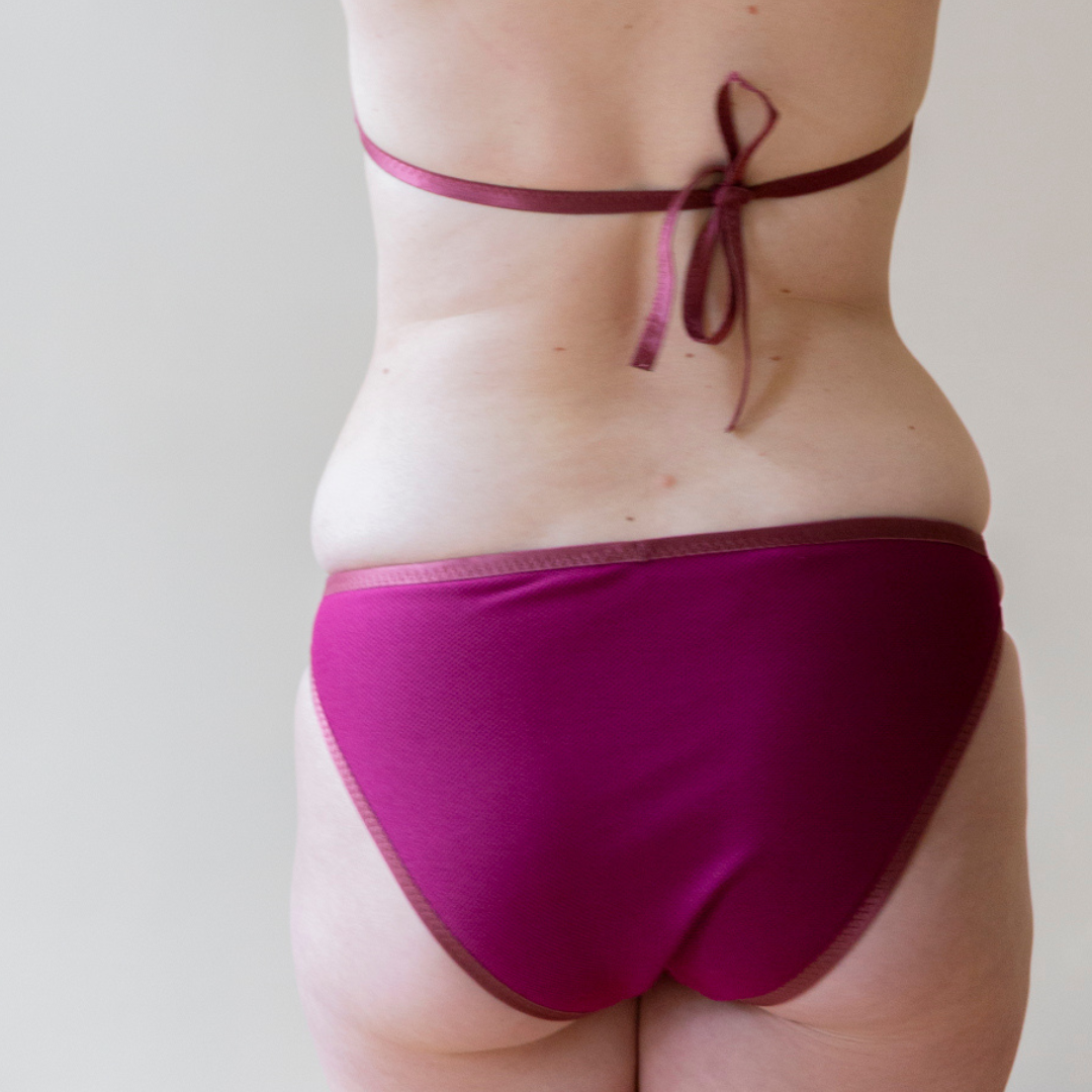 Bikini Bottoms Allana Chocolate Raspberry