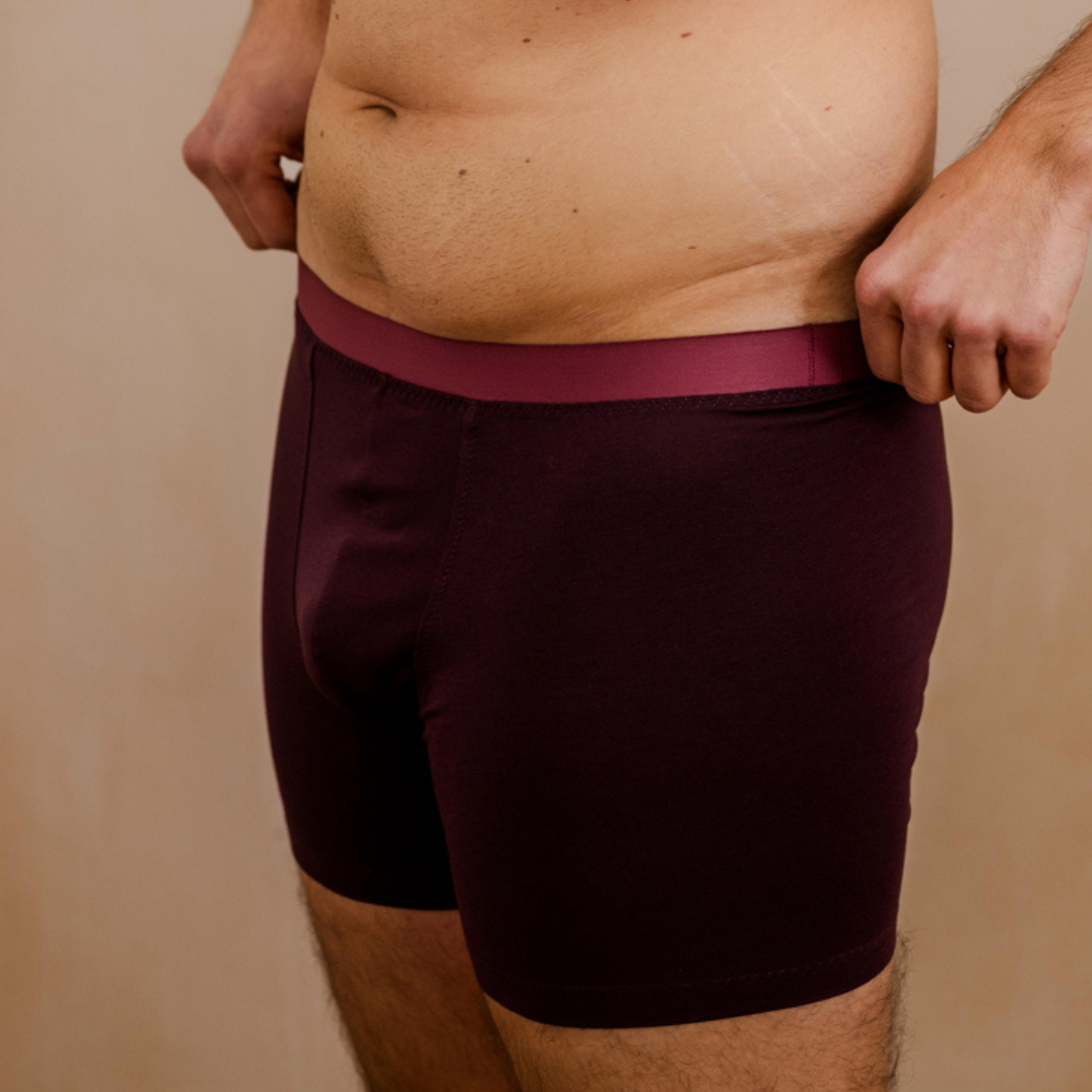 Boxershort Alvin - aubergine
