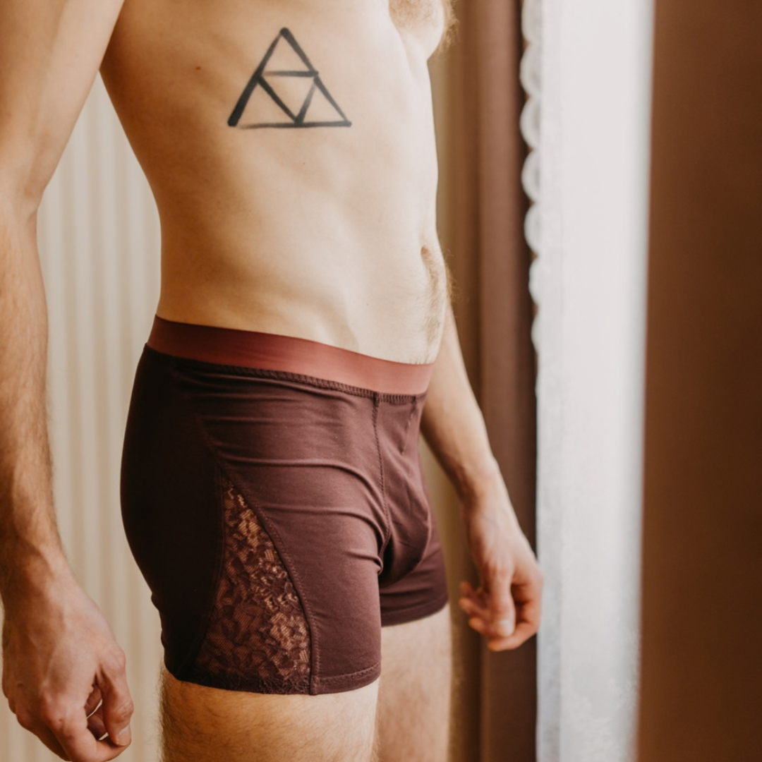 Boxershort Kassian - Aubergine