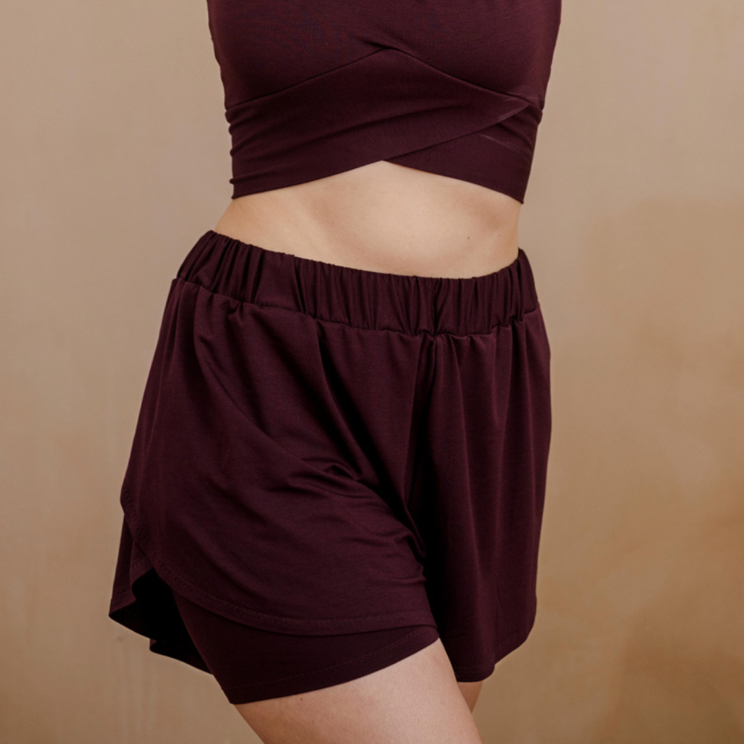 Sporthose Alice - aubergine