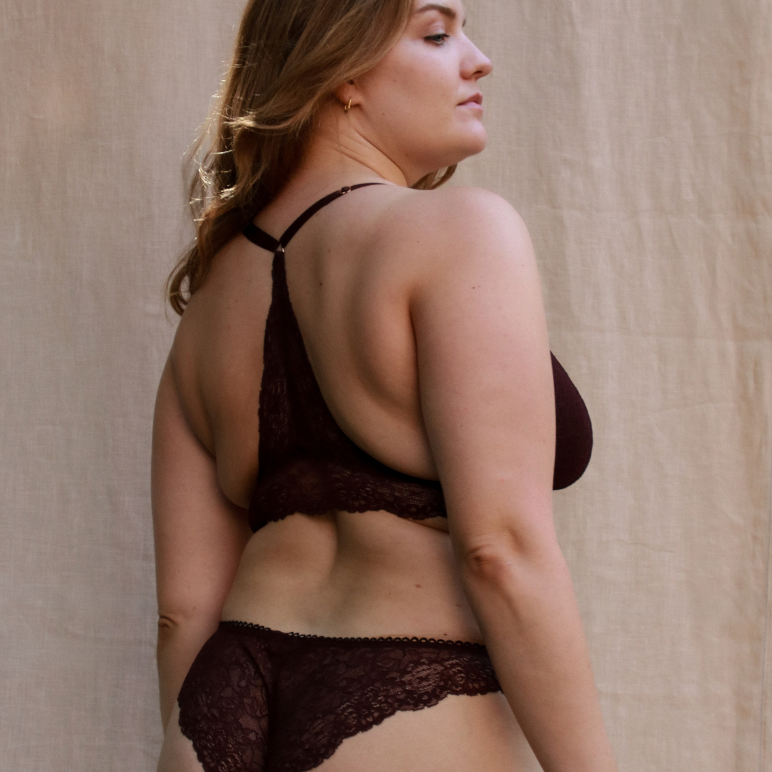 Bralette Sophia - Aubergine