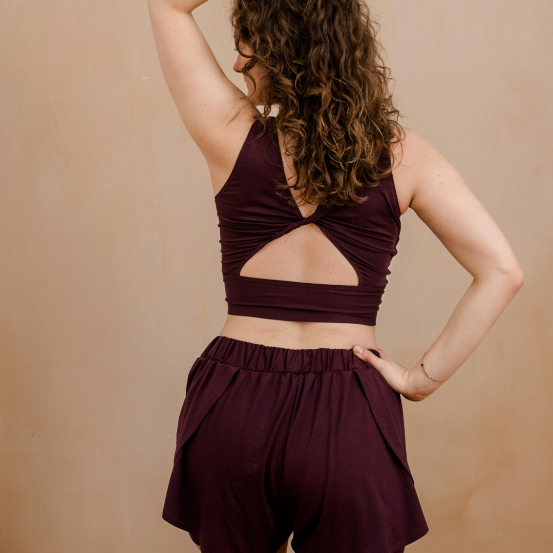 Shirt Sol - aubergine