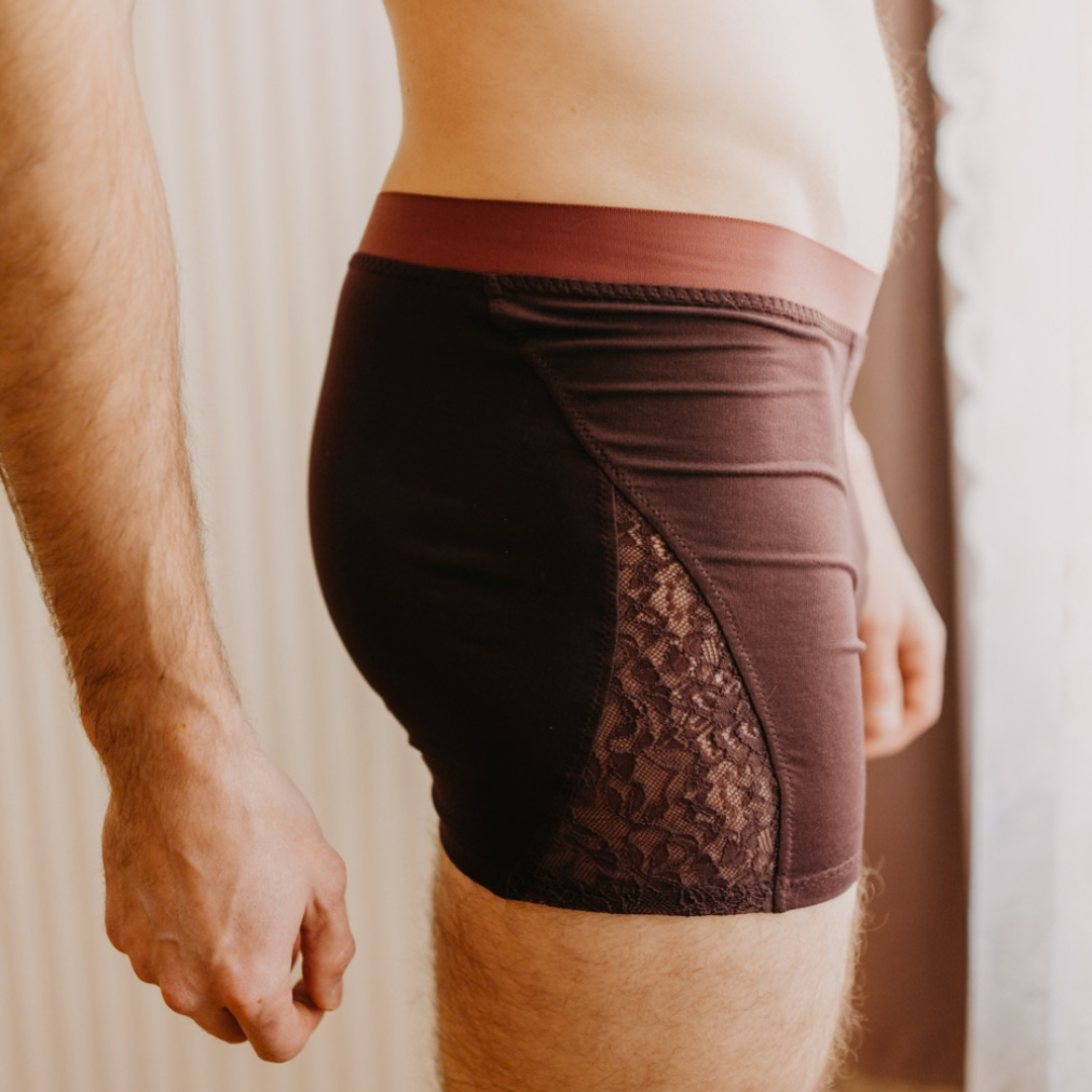 Boxershort Kassian - Aubergine