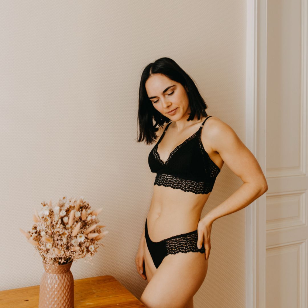 Bralette Rosalia - black