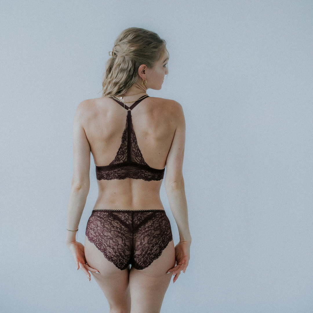 Bralette Sophia - Aubergine