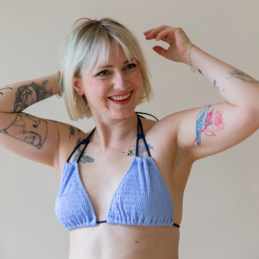 Bikinioberteil Cleo - Vergissmeinnicht