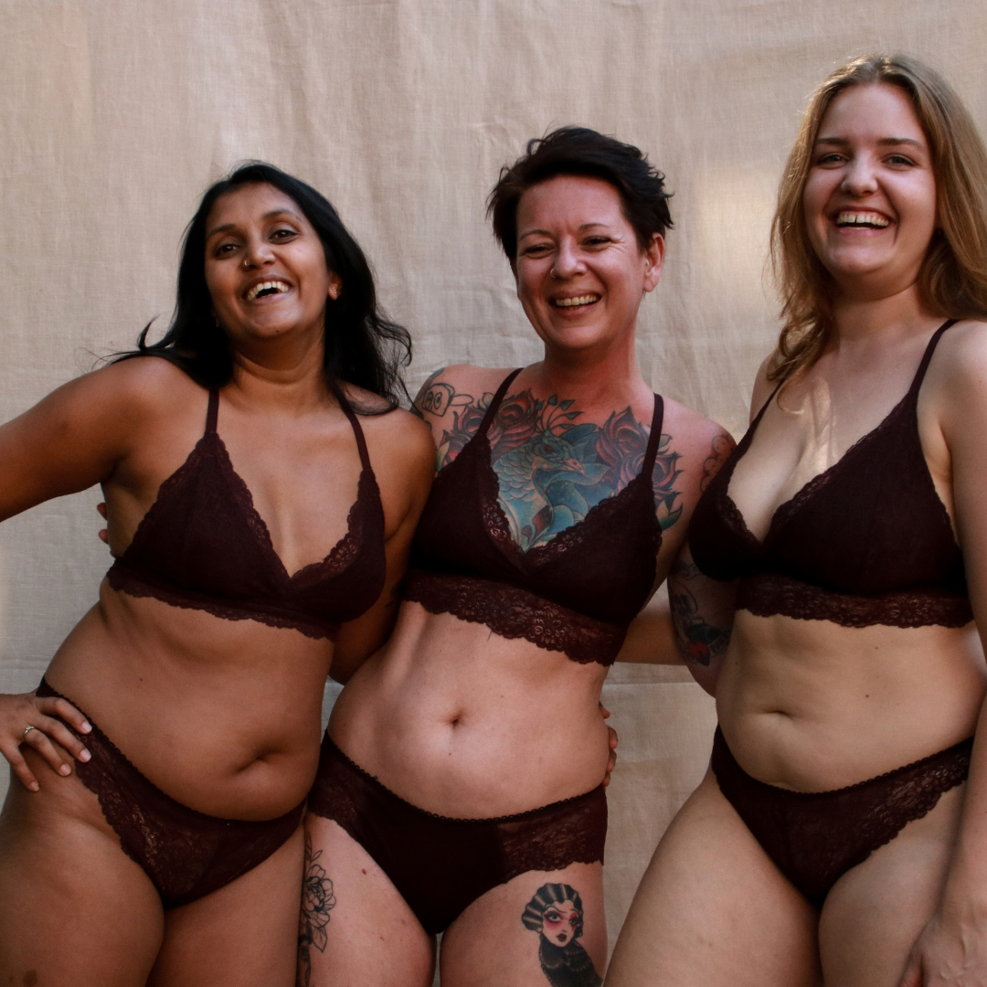 Bralette Sophia - Aubergine