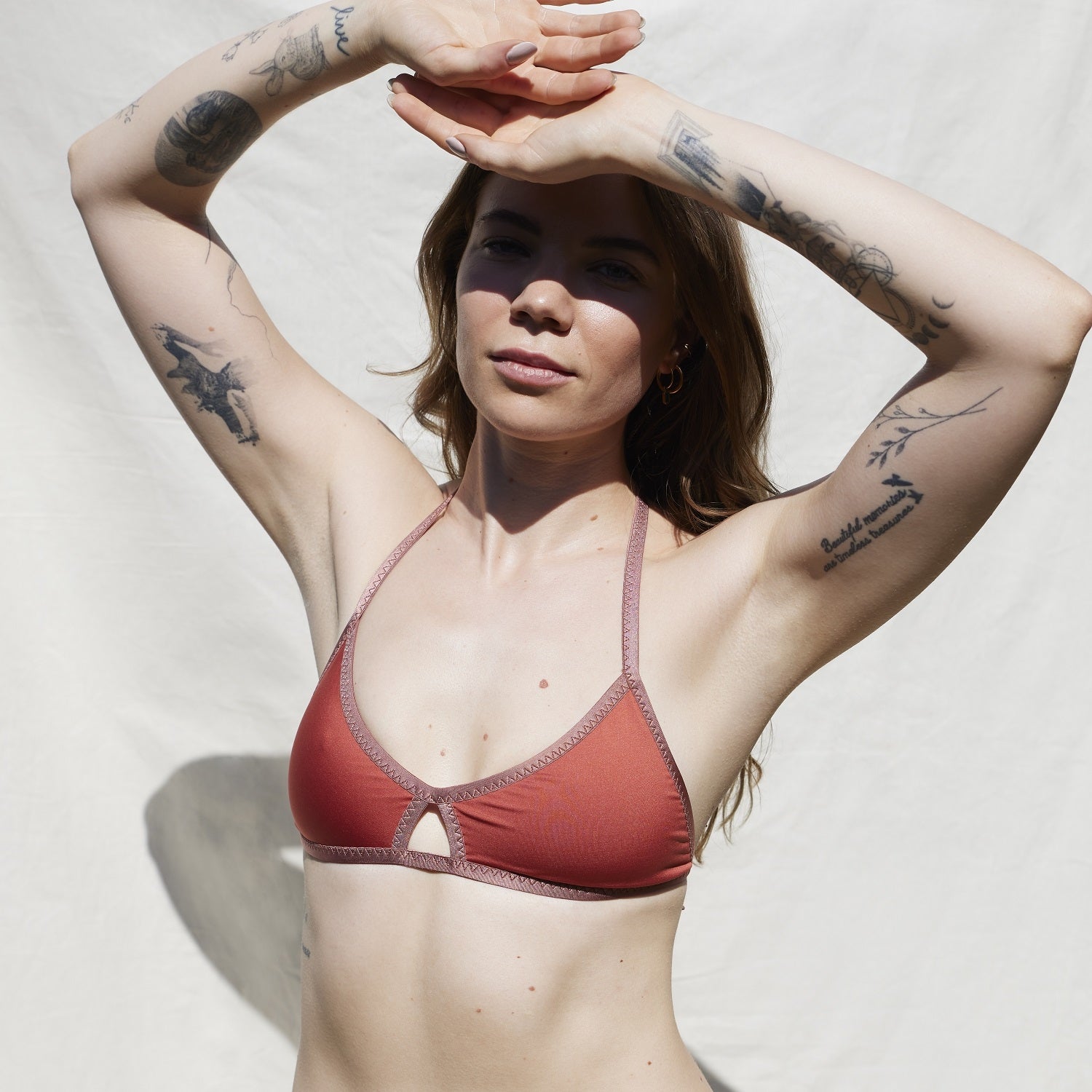 Bikinioberteil Andrina - navy/rost