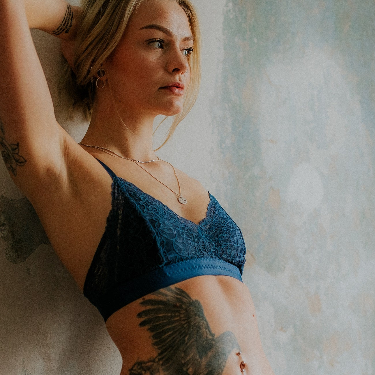 Bralette Greta - dark blue