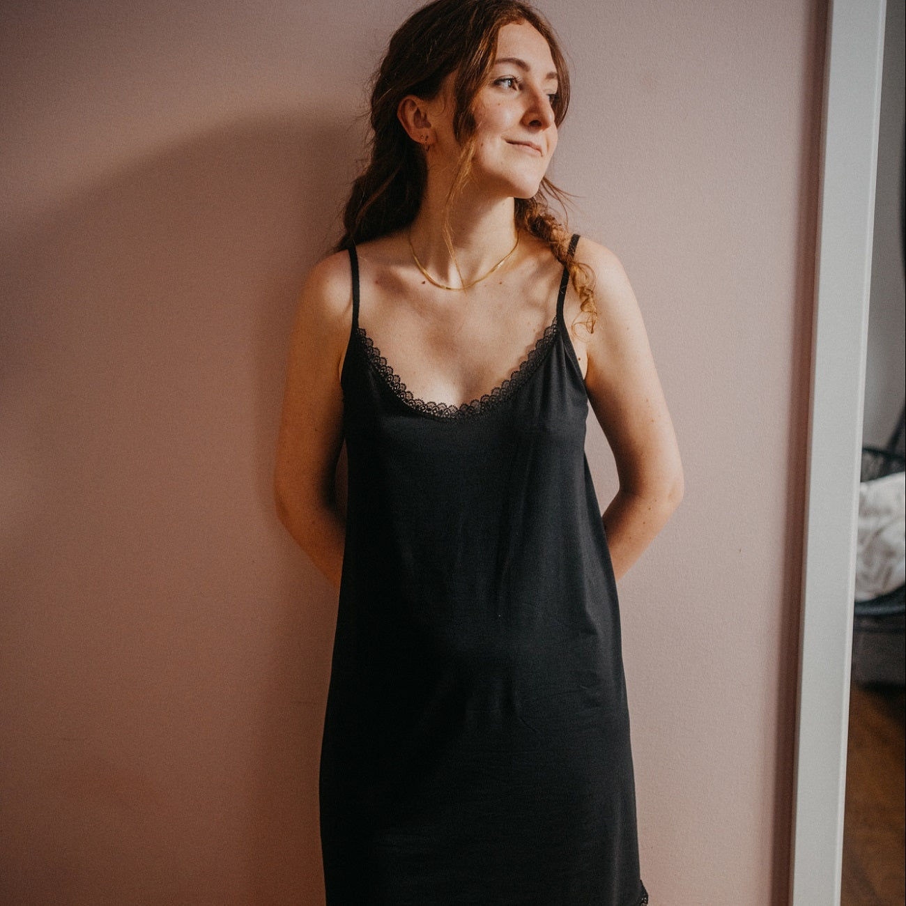 Nightgown Mara black